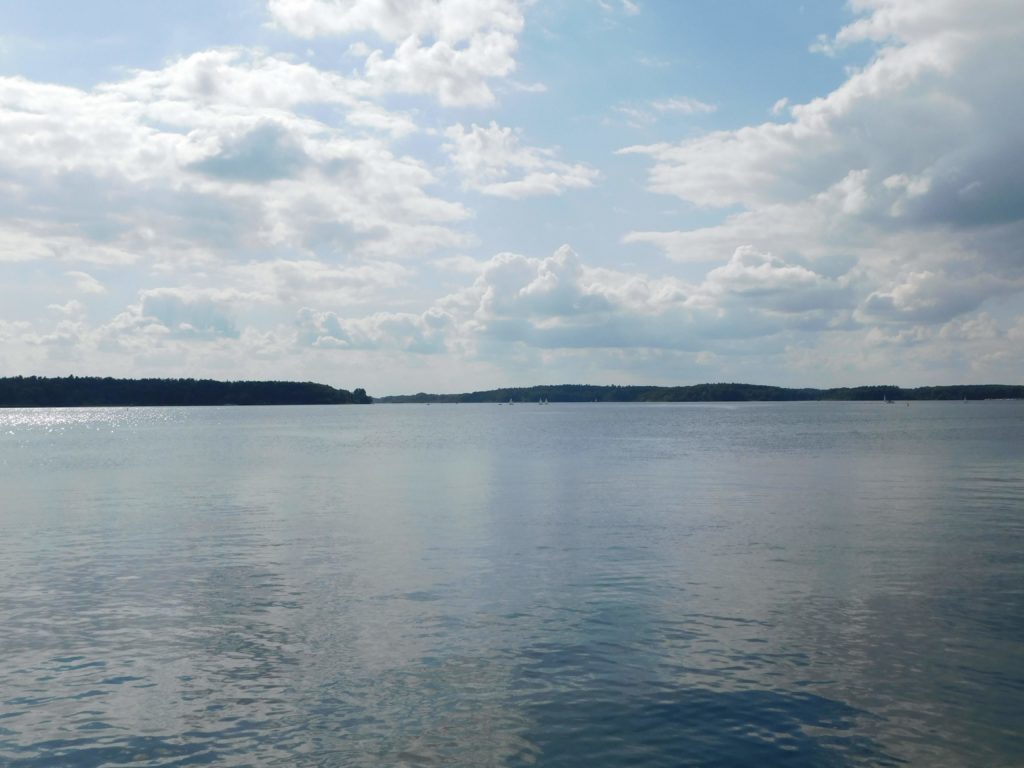 Blick von Waren auf den Müritzsee