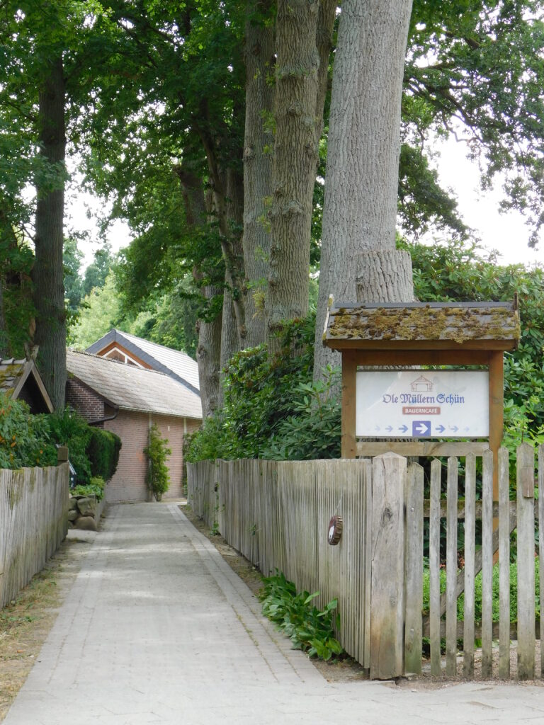 Blick in eine Gasse in Müden